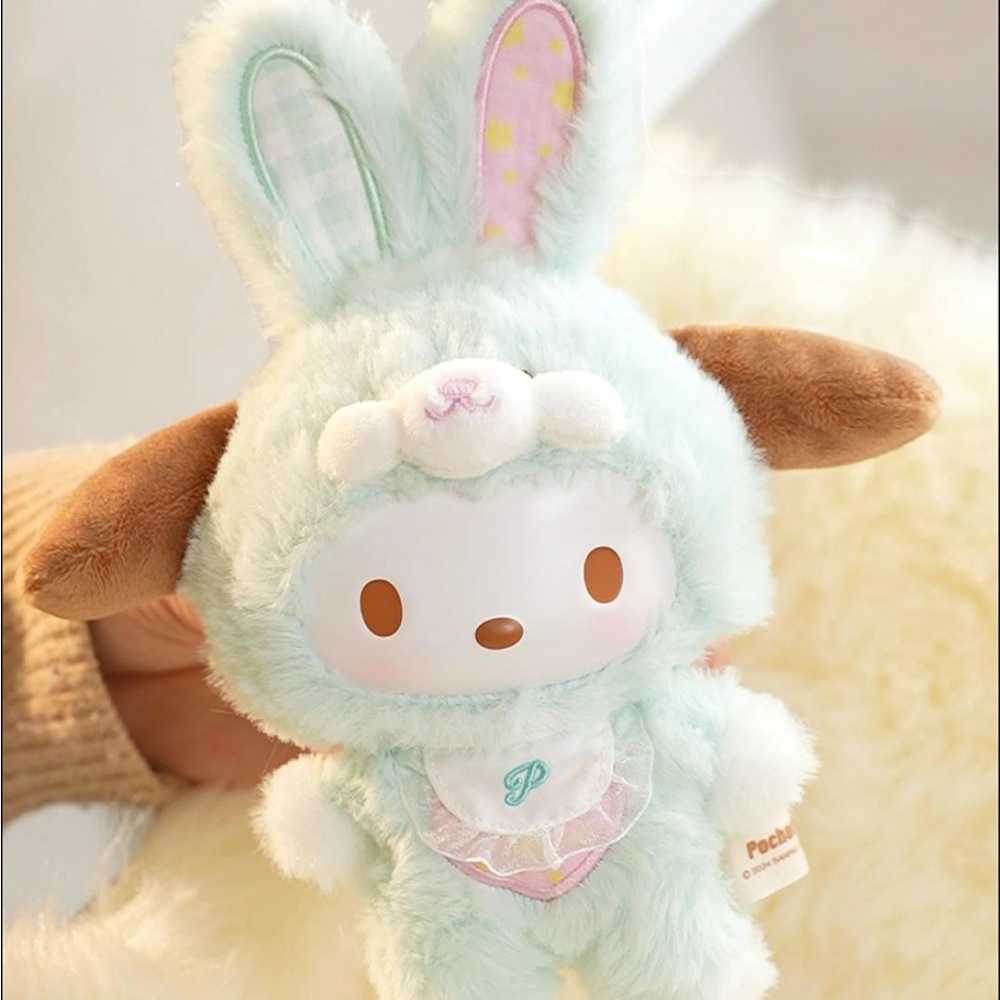 Sanrio Latte Baby V3 Rabbit Elf Series Vinyl Plush